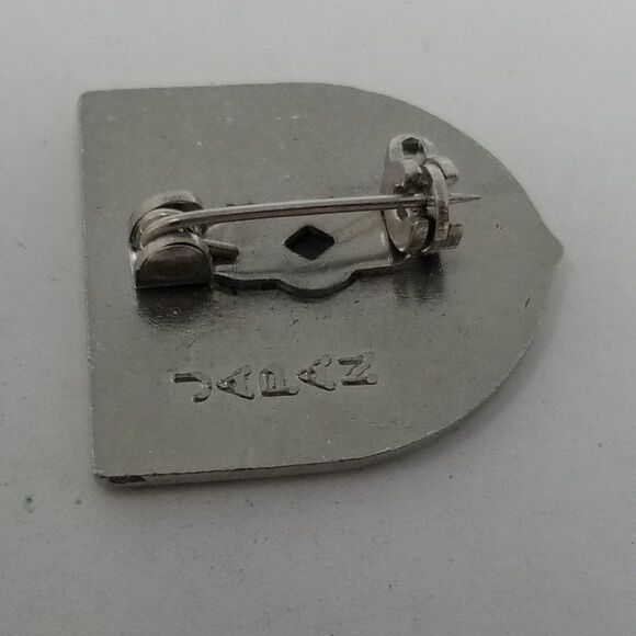 Vintage 200 Bowling Enamel Pin, Made in Japel Brooch, Estate - Picture 4 of 5